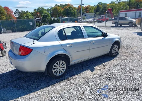 2010 Chevrolet Cobalt Lt из США, поврежденный, VIN 1G1AD5F56A7202707